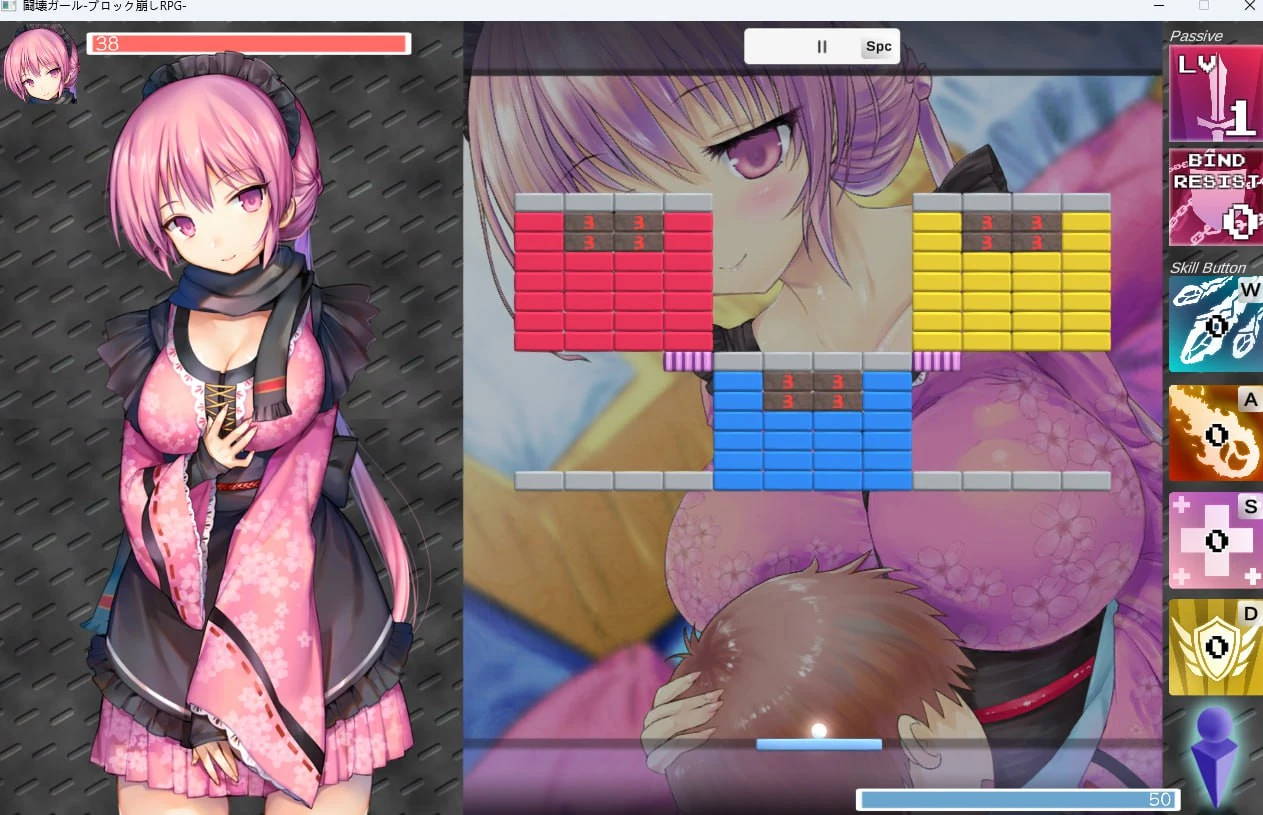 【RPG/PC/无汉化】 闘壊ガール-ブロック崩しRPG-