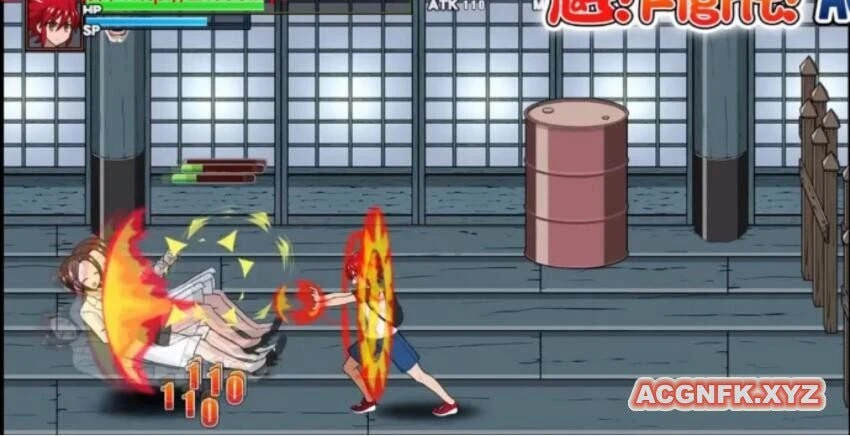 【PC/日文/ACT】斗魁!VS黑丝大姐姐:魁!おねしょたFight!【600MB】