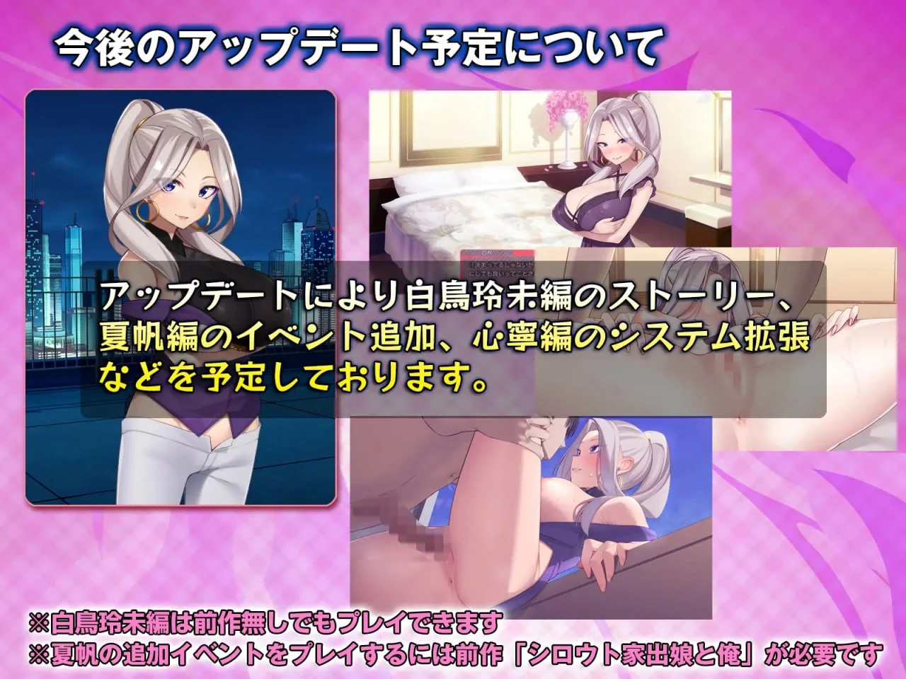 【PC/SLG/生肉】外行离家少女与我