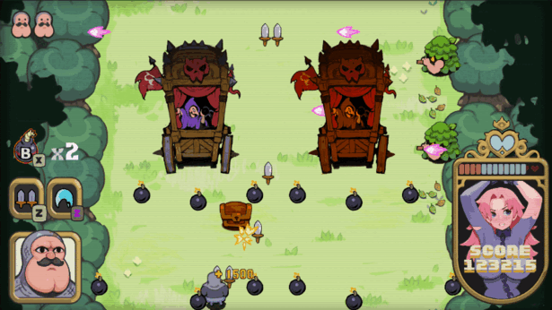 【弹幕STG/中文/步兵全动态/新作】 蜜臀骑士 ButtKnight Ver1.00 STEAM官方中文步兵版 【600M】