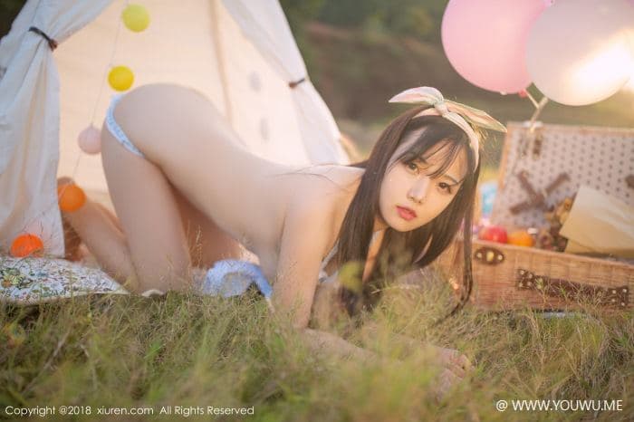 [XiuRen秀人网] 2018.10.25 No.1207 徐微微mia 兔儿 外拍-像素点