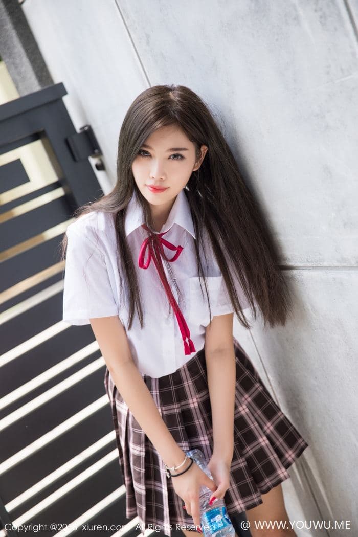 [XiuRen秀人网] 2018.09.13 No.1158 杨晨晨sugar 校服 学生装-像素点