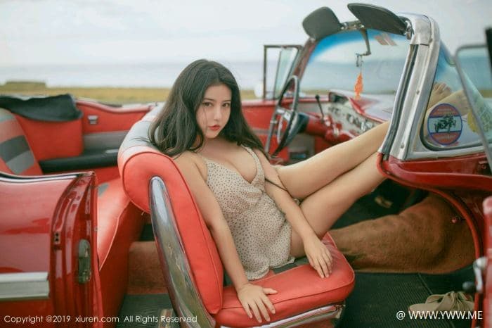 [XiuRen秀人网] 2019.05.21 No.1463 Manuela玛鲁娜 古典车 旅拍-像素点