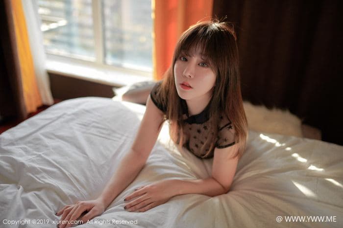 [XiuRen秀人网] 2019.03.06 No.1363 王雨纯 蕾丝 黑丝-像素点