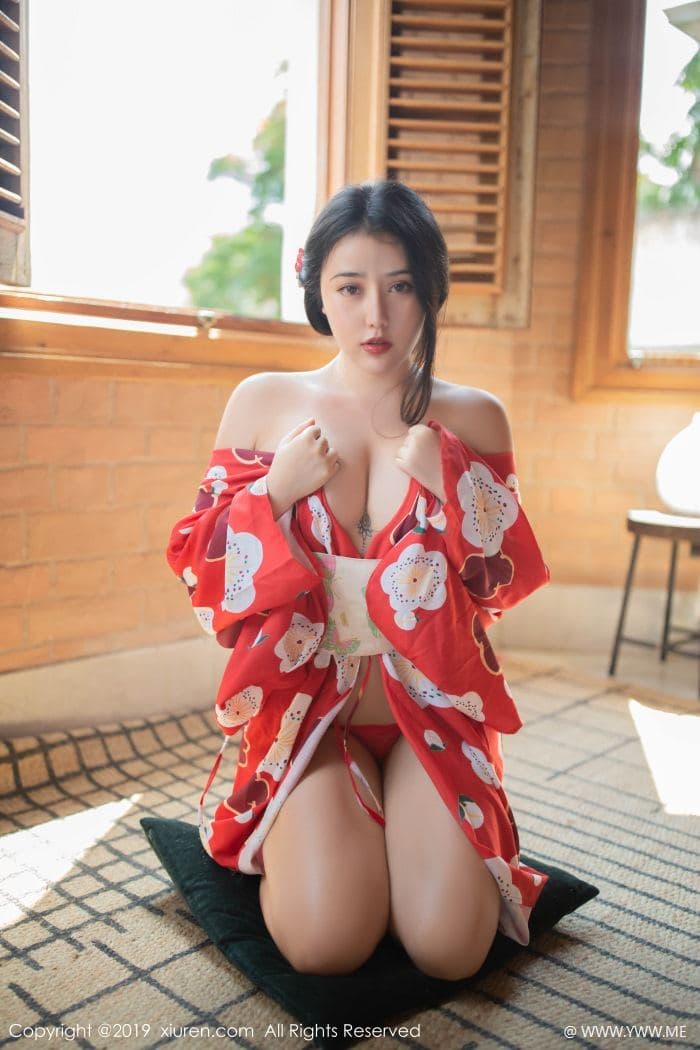 [XiuRen秀人网] 2019.06.11 No.1492 Manuela玛鲁娜 和服 束缚-像素点