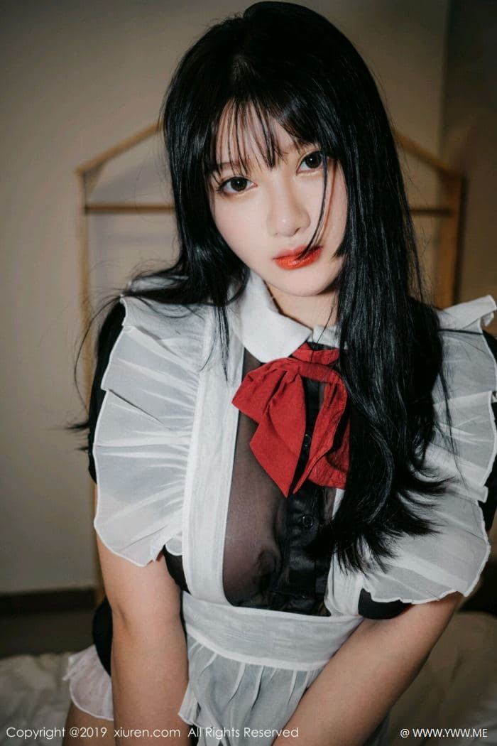 [XiuRen秀人网] 2019.12.04 No.1824 小尤奈 女仆 天使-像素点