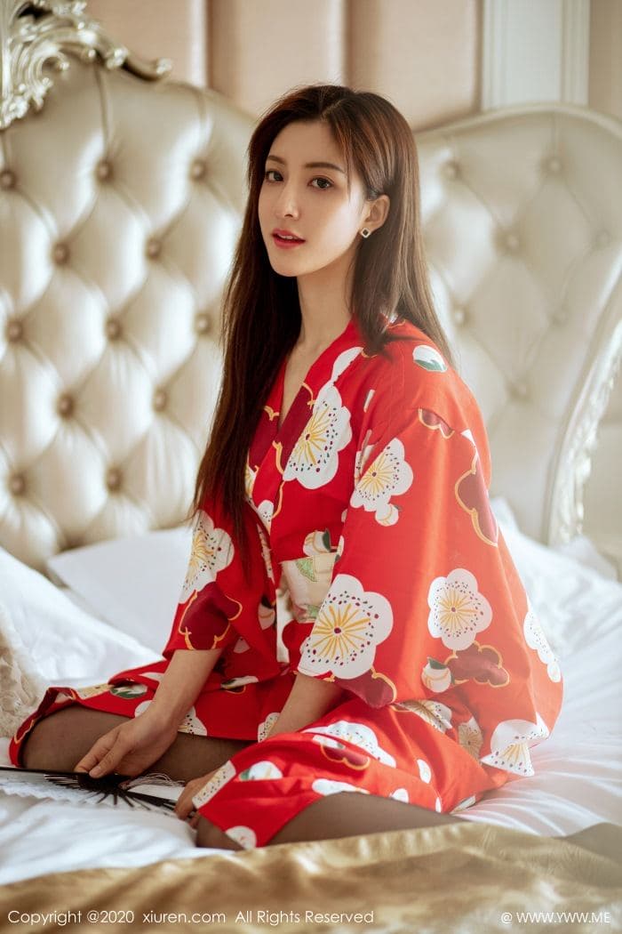 [XiuRen秀人网] 2020.02.28 No.2015 林文文yooki 和服 美臀