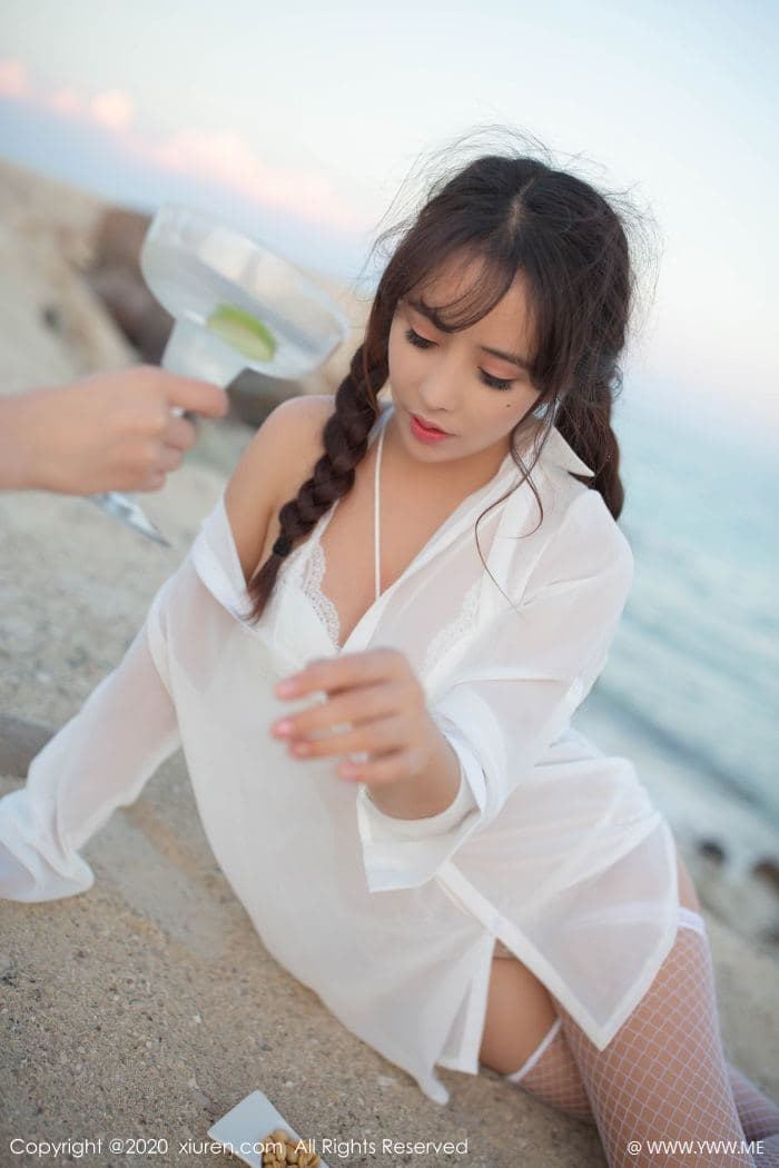 [XiuRen秀人网] 2020.01.19 No.1951 陶喜乐_lele 网袜 外拍-像素点