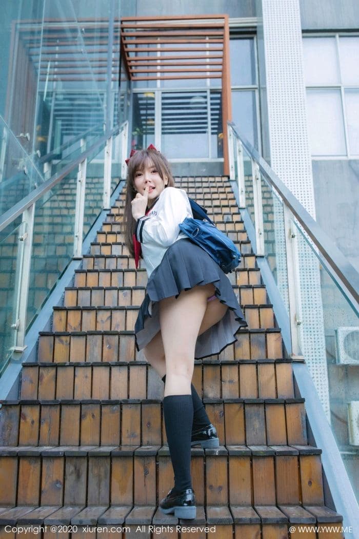 [XiuRen秀人网] 2020.04.27 No.2193 糯美子Mini 校服 学生-像素点