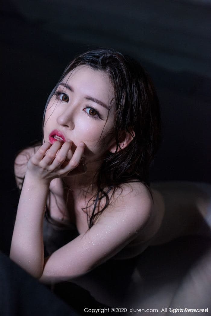 [XiuRen秀人网] 2020.03.31 No.2116 沈梦瑶 湿身 透视-像素点