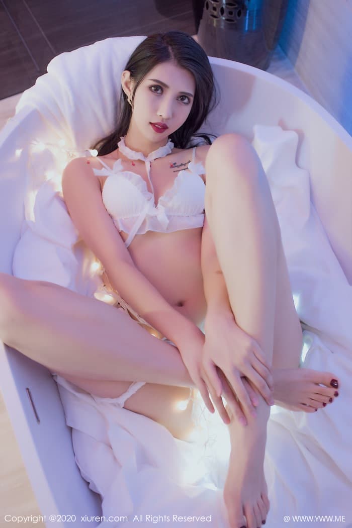[XiuRen秀人网] 2020.03.16 No.2061 葛征Model 仿妆 浴缸-像素点