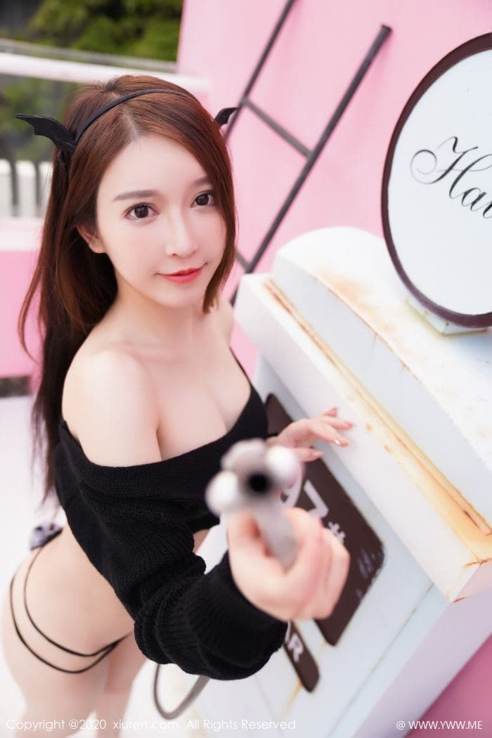 [XiuRen秀人网] 2020.05.06 No.2218 玉兔miki 恶魔 内衣